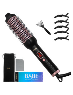 Cepillo Térmico Cerámico BABE 1.5" 10 Temperaturas Doble Voltaje