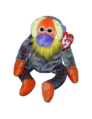 Peluche Beanie Baby Ty Bananas El Orangután 15 cm
