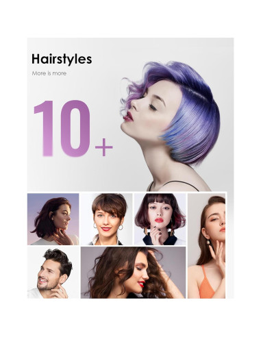 Mini Plancha de Cerámica Elilier 0.5" Portátil Doble Voltaje