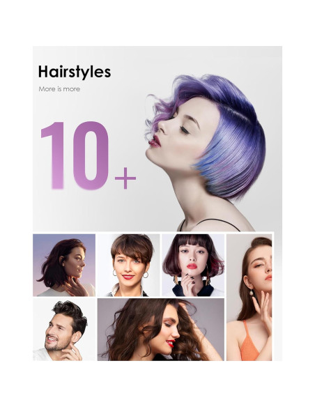 Mini Plancha de Cerámica Elilier 0.5" Portátil Doble Voltaje