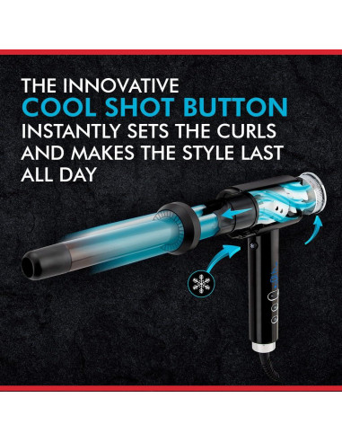 Varita Rizador CHI Lava Curl Shot - Rizos Voluminosos y Brillantes