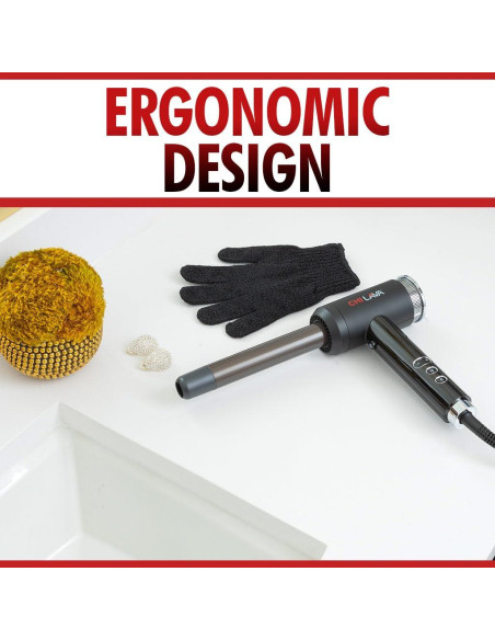 Varita Rizador CHI Lava Curl Shot - Rizos Voluminosos y Brillantes