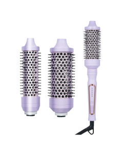 Cepillo Térmico Redondo Sonew 3 en 1 con 3 Cabezas Desmontables