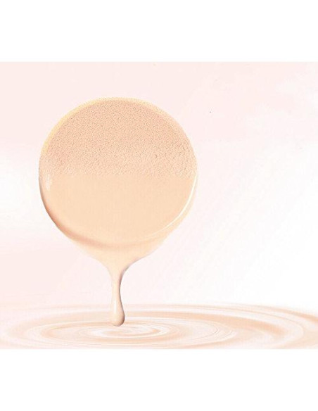 Esponjas de Maquillaje Redondas OWLFAVO 2 Pcs con Estuche