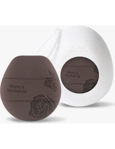 Juego de Esponjas de Maquillaje Tatami Rosa Rubycell 2 Piezas