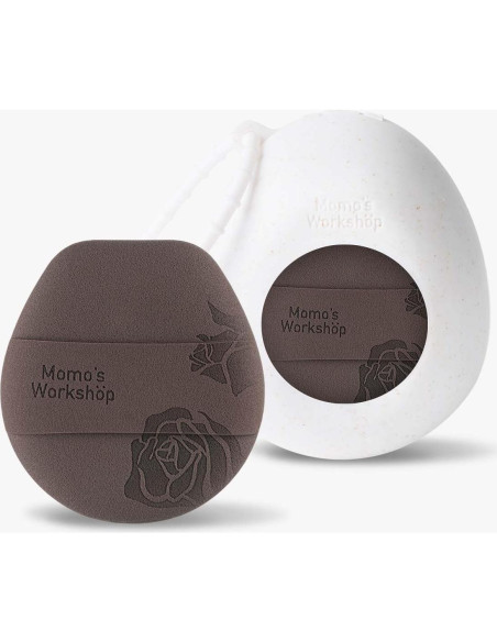 Juego de Esponjas de Maquillaje Tatami Rosa Rubycell 2 Piezas