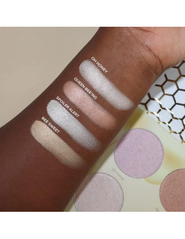 Paleta de Iluminador Beauty Bakerie Leche y Miel 4 Tonos