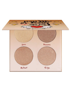 Paleta de Iluminadores LIFUS 4 Tonos Brillo Facial 140g