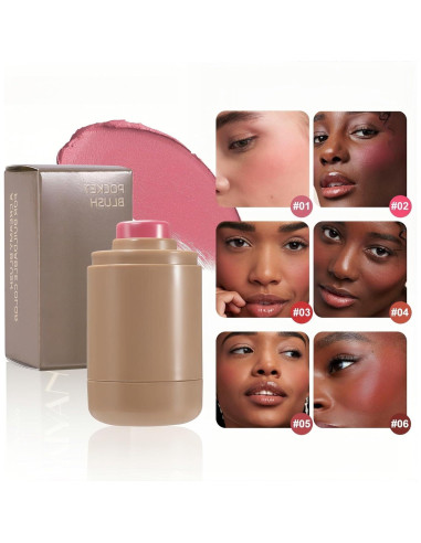 Barra de Rubor Mate MAEPEOR Crema Larga Duración Color H05