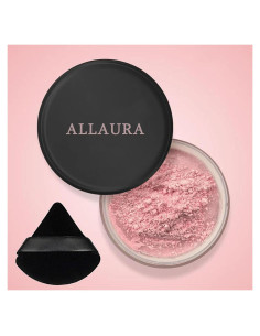 Polvo Difuminador AlluraBeauty 81g - Fijador Translúcido para Todos los Tonos