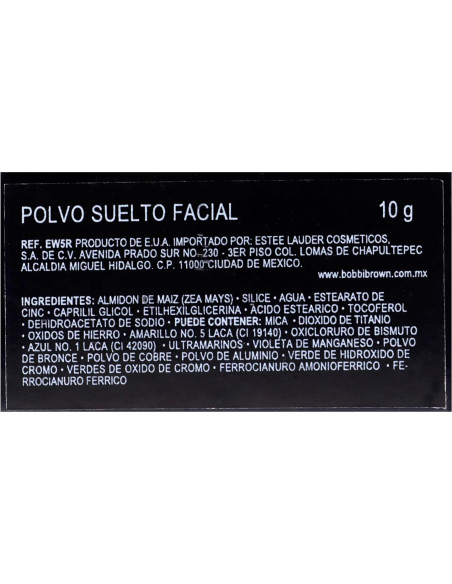 Polvo Suelto Bobbi Brown 6g Miel Suave - Acabado Natural