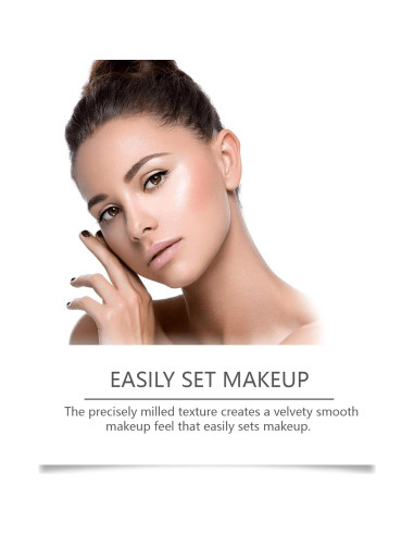 Polvo Difuminador AlluraBeauty 81g - Fijador Translúcido para Todos los Tonos