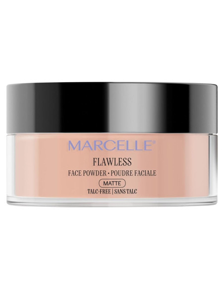 Polvo Suelto Marcelle Translúcido Medio 55g - Libre de Talco