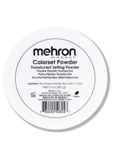 Polvo Translúcido Colorset Mehron 60 g - Fijador Profesional