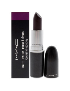 Labial Mate MAC Morado Ahumado 2.83 g - Alta Pigmentación