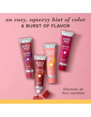 Balm de Labios Tinte Squeezy Burt's Bees Sabor Sandía 12.2 g