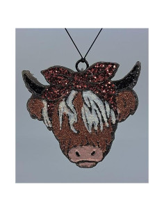 Ambientador de Auto Vaca Con Lazo Baccarat Rouge 540 Duradero