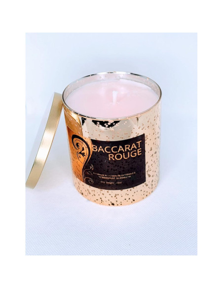 Vela Aromática Baccarat Rouge 16oz - Fragancia de Jazmín y Azafrán Vela Aromática Baccarat Rouge 16oz - Fragancia de Jazmín y Azafrán