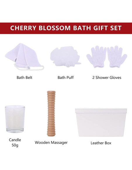 Cesta de Regalo Spa Rachelle Parker - Flor de Cerezo Japonés 2.6kg