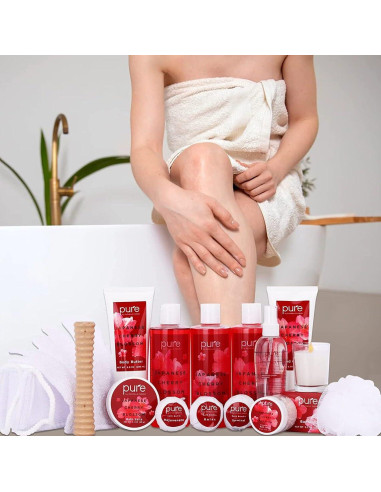 Cesta de Regalo Spa Rachelle Parker - Flor de Cerezo Japonés 2.6kg