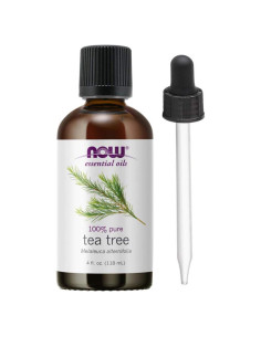 Aceite de Árbol de Té 118 ml Now Foods con Gotero de Vidrio