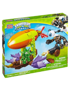 Mega Bloks Skylanders Zeppelin Asalto de Barco Aéreo