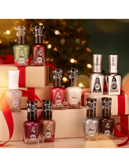 Sally Hansen Miracle Gel Dúo Esmalte Uñas 29.57ml Rojo Brillante