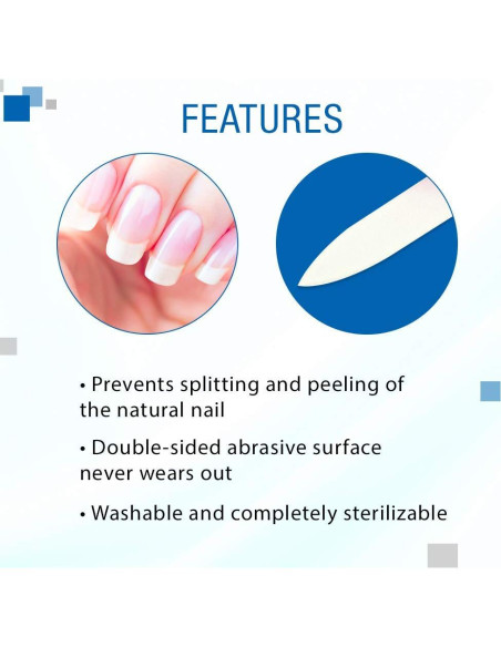 Lima de Uñas Tek Mini con Estuche 7.62 cm - Beauty Exchange