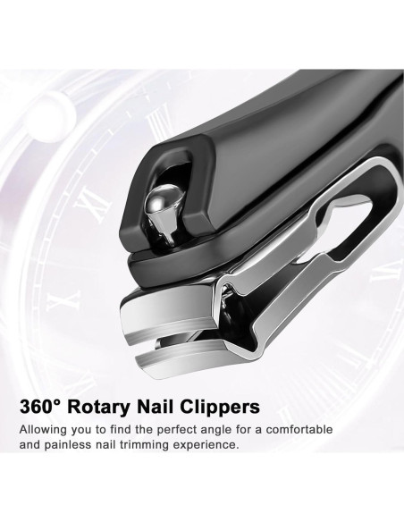 Cortauñas Ergonómico ILLFER 360 Mango Largo para Pies Gruesos Cortauñas Ergonómico ILLFER 360 Mango Largo para Pies Gruesos