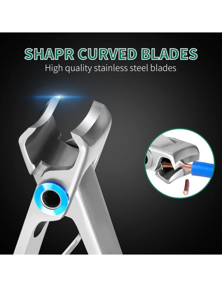 Cortauñas SZHLUX Ultra Ancha Acero Inoxidable para Uñas Gruesas Cortauñas SZHLUX Ultra Ancha Acero Inoxidable para Uñas Gruesas
