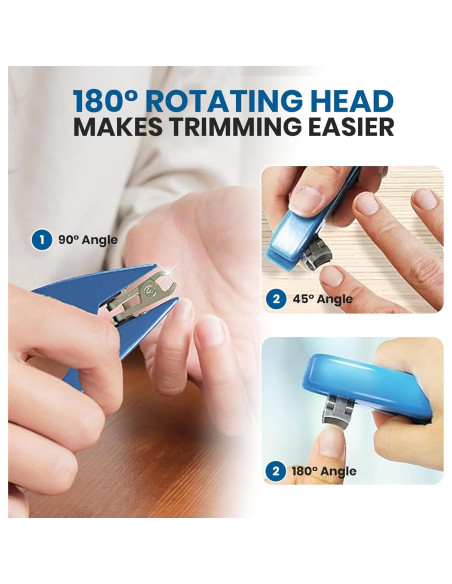 Cortauñas Ergonómico Clippermax - Acero Inoxidable 12.39cm Cortauñas Ergonómico Clippermax - Acero Inoxidable 12.39cm
