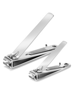 Juego de Cortauñas Premium Mia Klein | Acero Inoxidable | 2 Piezas