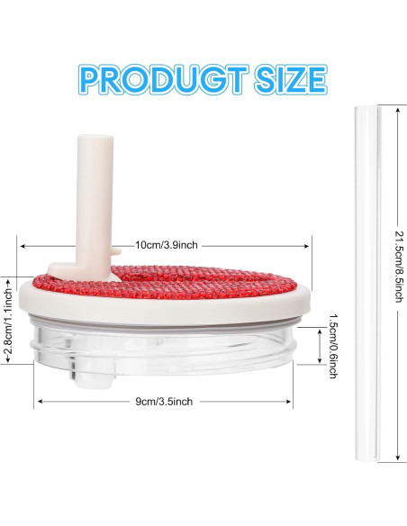Tapa de paja flip SAVORI 40 oz a prueba de fugas para Stanley