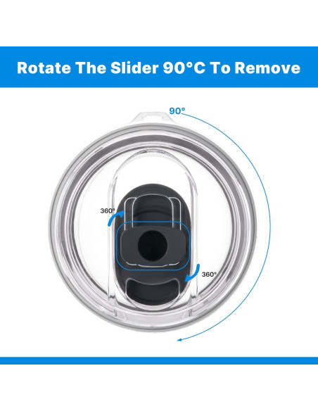 Tapa de Reemplazo Bluwing para Taza Stanley 40 oz - A prueba de polvo