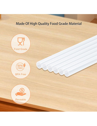 Popotes Reemplazo KLOWOAH para Vaso Stanley 40oz - 6 Piezas