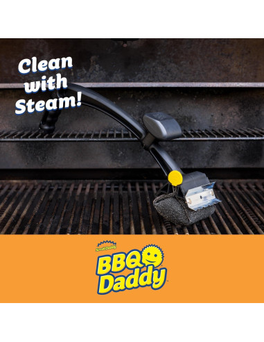 Cepillo de Limpieza BBQ Daddy Scrub Daddy con Cabeza Reemplazable