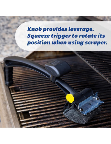 Cepillo de Limpieza BBQ Daddy Scrub Daddy con Cabeza Reemplazable