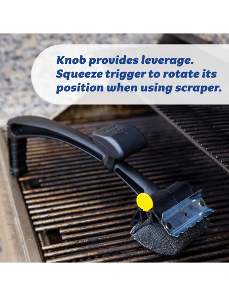 Cepillo de Limpieza BBQ Daddy Scrub Daddy con Cabeza Reemplazable