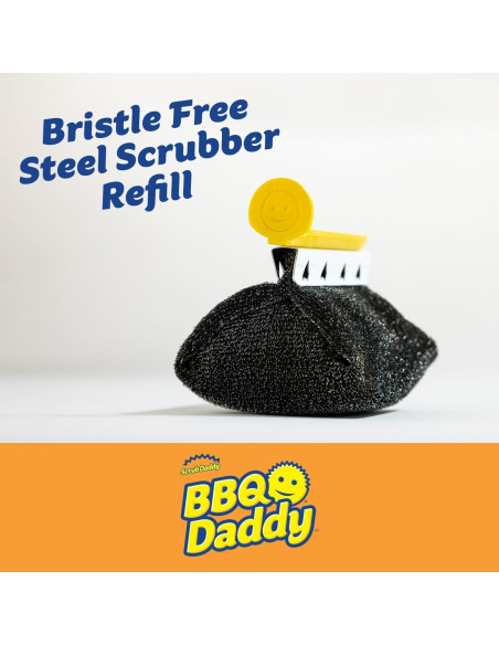 Cepillo de Limpieza BBQ Daddy Scrub Daddy con Cabeza Reemplazable