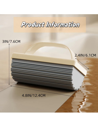 Esponjas de limpieza LUCKYLIGHT 3PCS Verde para zócalos