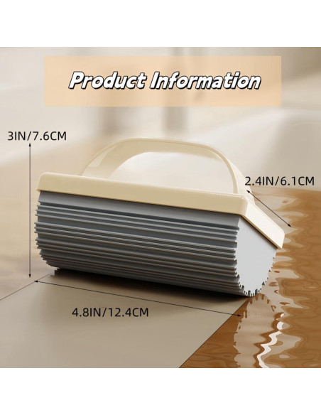 Esponjas de limpieza LUCKYLIGHT 3PCS Verde para zócalos