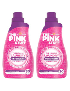 Detergente Líquido Stardrops The Pink Stuff 0.95L x2 - Cuidado Color