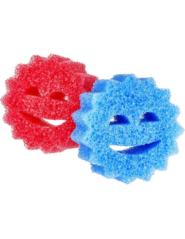 Esponjas de Limpieza Sparkleen - Paquete de 2 Rojas y Azules