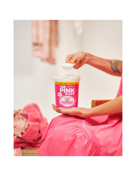 Quitamanchas en Polvo Oxi Stardrops Rosa 2 Paquetes 1997g