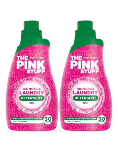 Detergente Líquido Biológico Stardrops 2x32oz (0.95L) - 30 Lavados