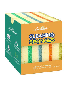 Esponjas de Fregar LAUNDRYLUX Doble Cara 8 Unidades