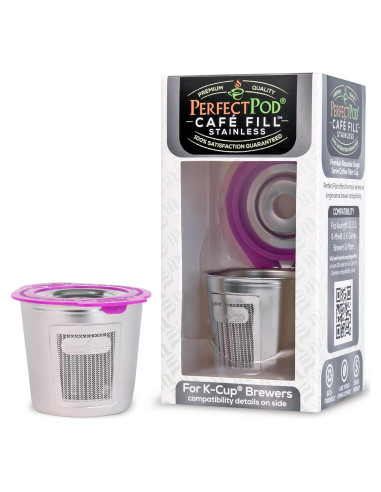 Cápsula de Café Reutilizable Perfect Pod Acero Inoxidable