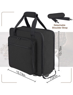 Bolsa de viaje Anitor para cafetera Keurig K-Slim/K-Iced negra 2