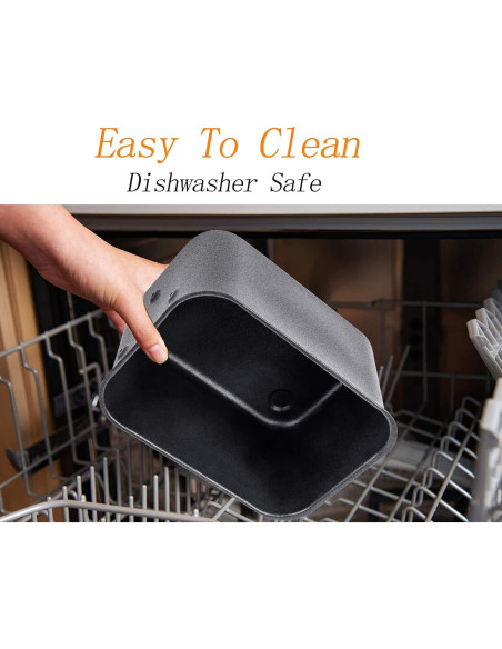 Cesta de Reemplazo Croask para Freidora de Aire Ninja DZ201 DZ100