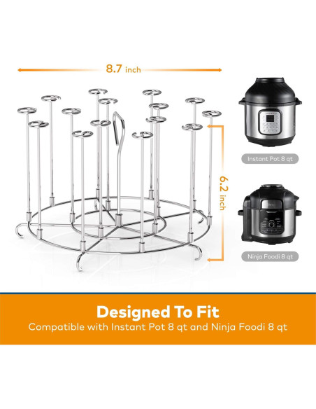 Soporte para Brochetas Goldlion para Freidora de Aire 8 Qt